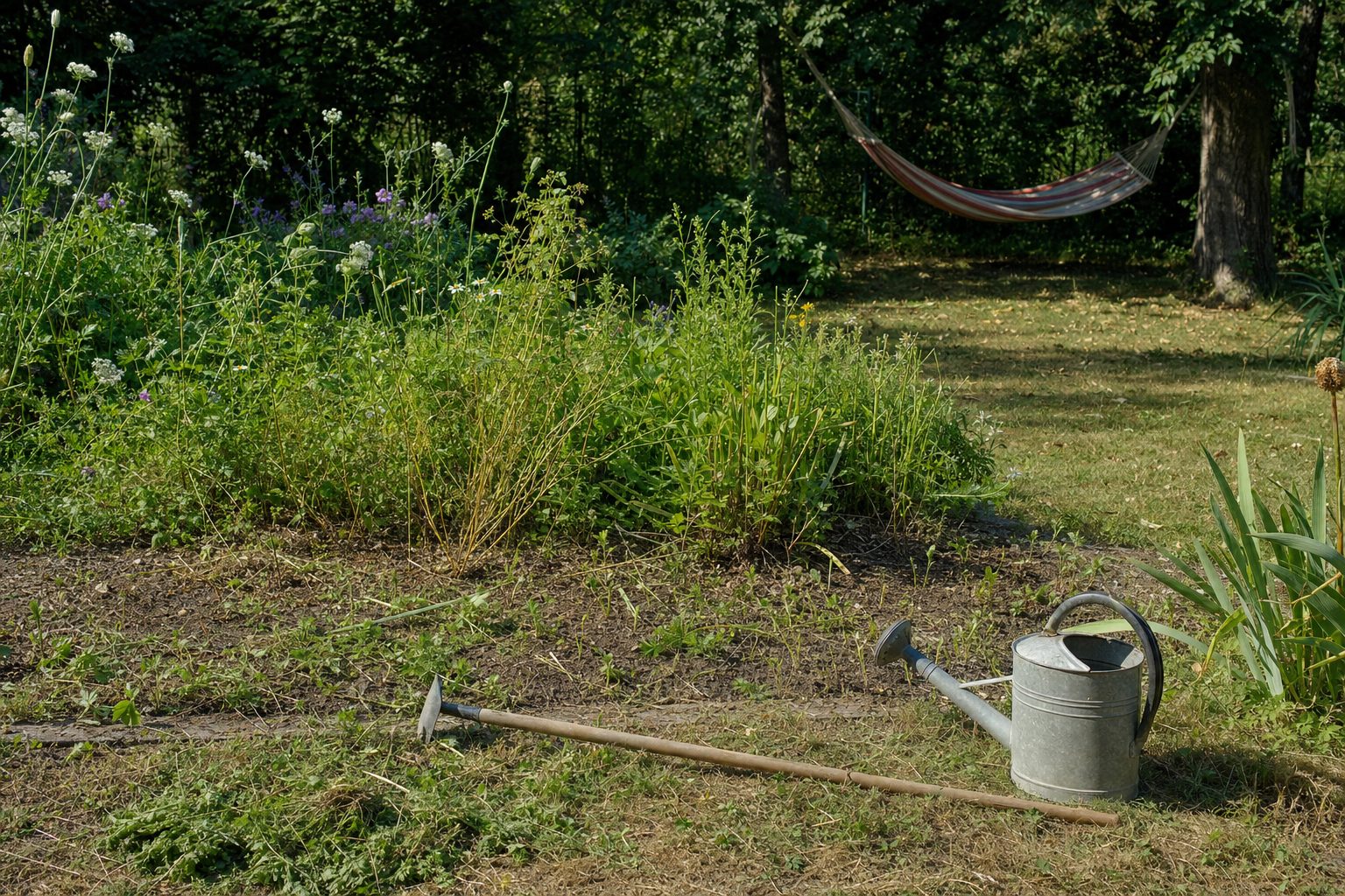 Garten für Faule
